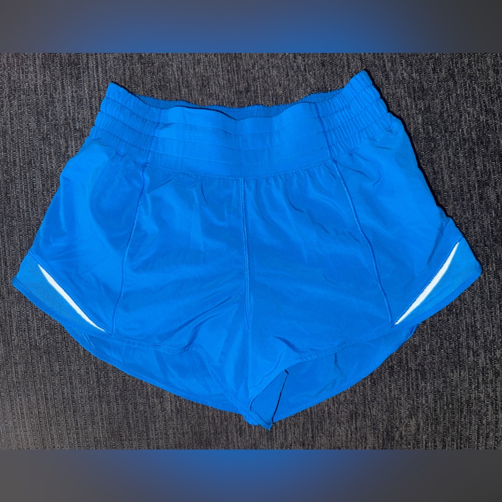 lululemon athletica Blue Athletic Running Shorts